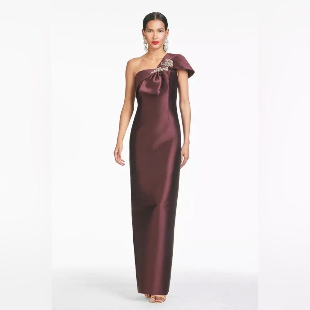 Sachin + Babi Ines Gown - Eggplant